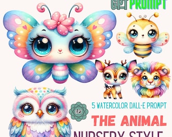 Artful prompt chatgpt nursery-style Dall-e | Creative Writing Inspiration | designers and sellers | Commands for use on ChatGPT V4.0