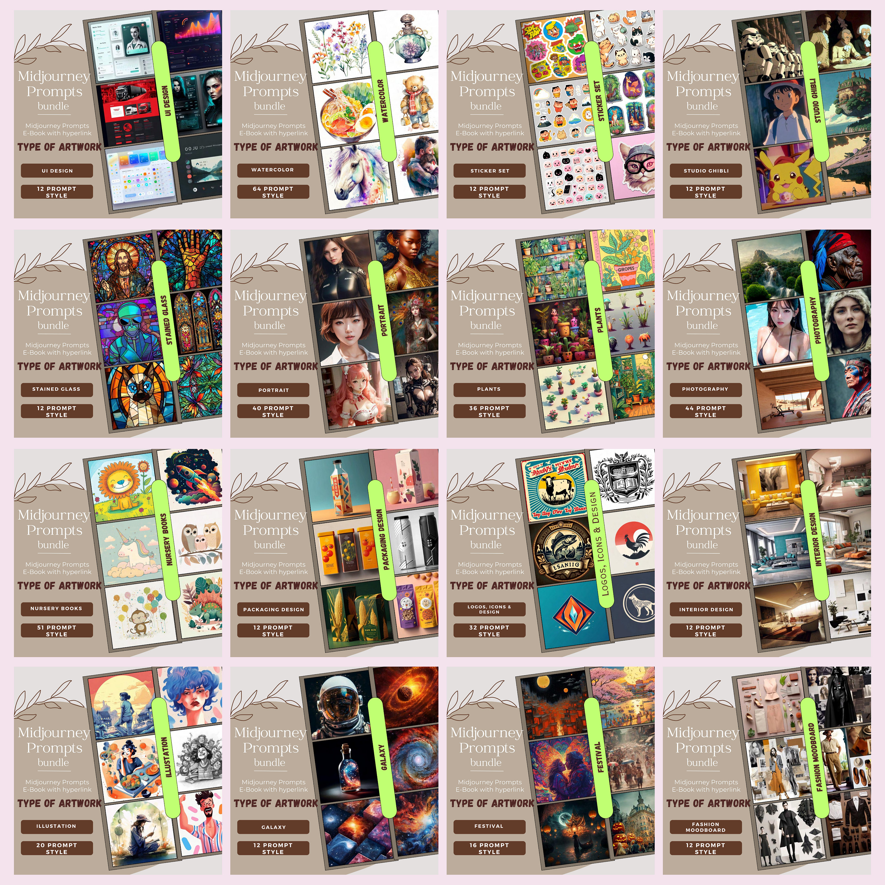 1000 Midjourney Prompts – Ultimate AI Art Inspiration Pack | Digital ...