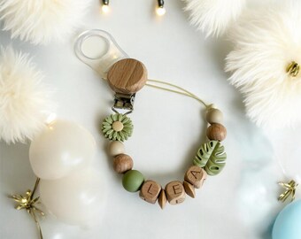 Pinza para chupete personalizada, pinza para chupete con nombre, pinza para chupete para niña o niño, pinza para chupete personalizable