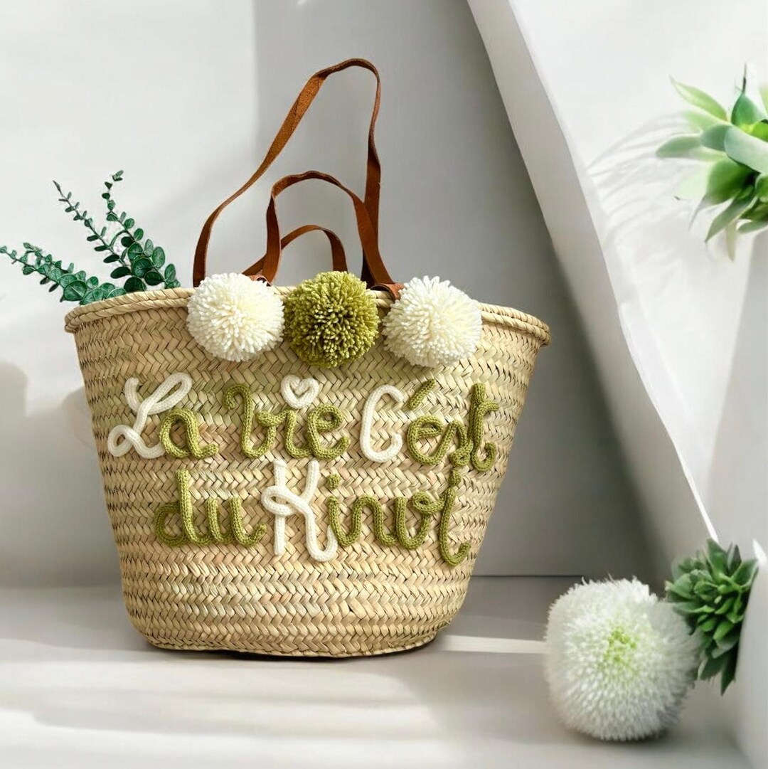 Personalized Basket - Customizable Basket - Customizable Bag - Beach ...