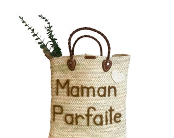 Cesta personalizada - cesta personalizable - Bolsa de playa City Market - cesta de mimbre