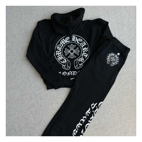 Unisex Streetwear Inspired beautiful Tracksuit Black