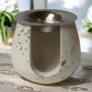 Geurbrander voor geurblokjes – Moderne geurbrander – Geurverspreider voor geurblokjes – Woondecoratie