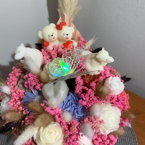Bouquet di fiori di  cera profumati, bouquet di candele di lusso, Bouquet di candele di cera di soia, , Idea regalo,,