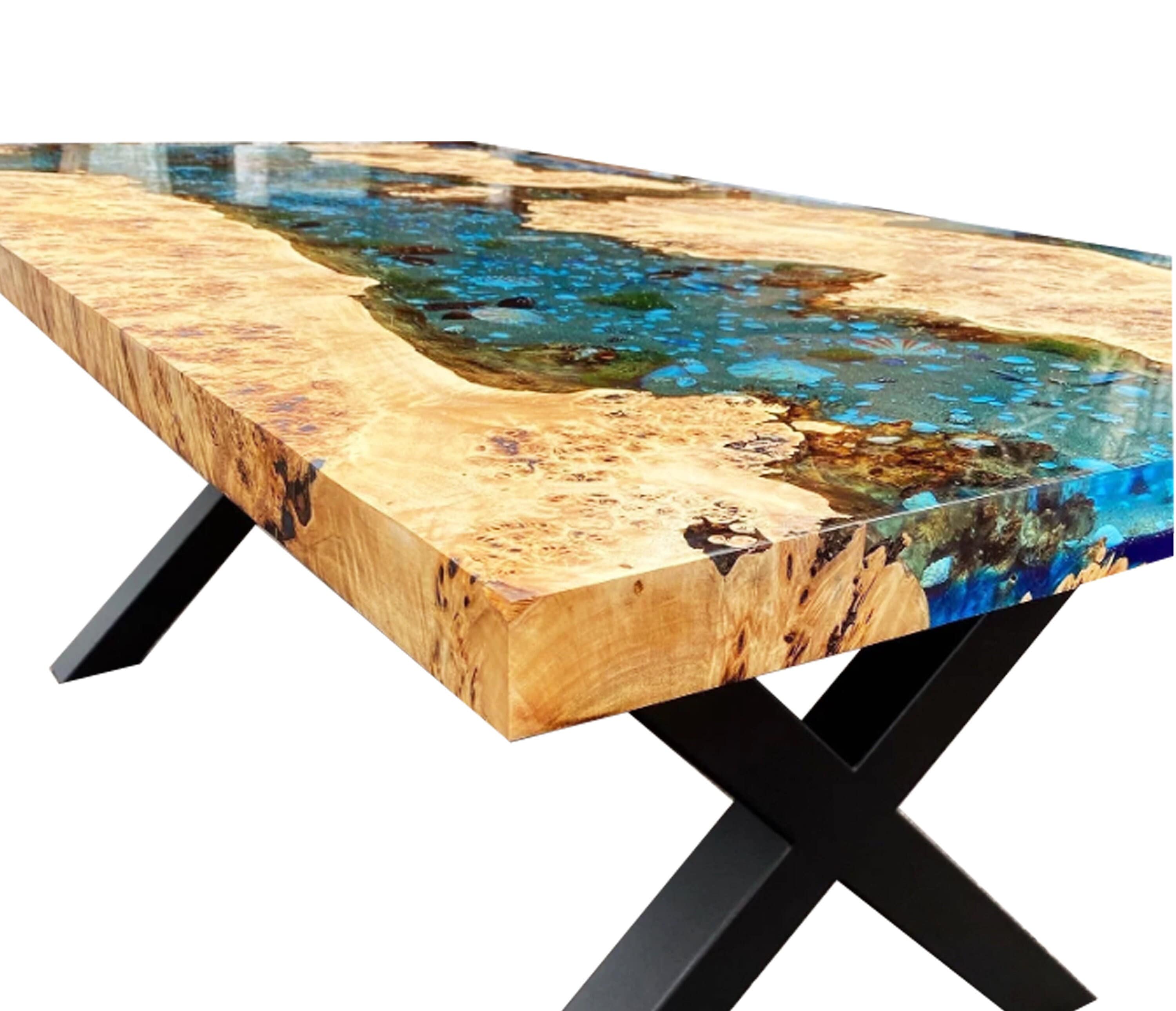 Flowing river table deals