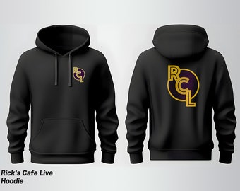 Rick's Cafe Live Original Logo Hoodie