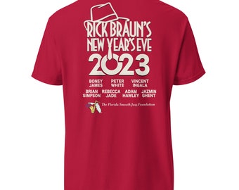 Rick Braun's New Years Eve 2023 T-Shirt