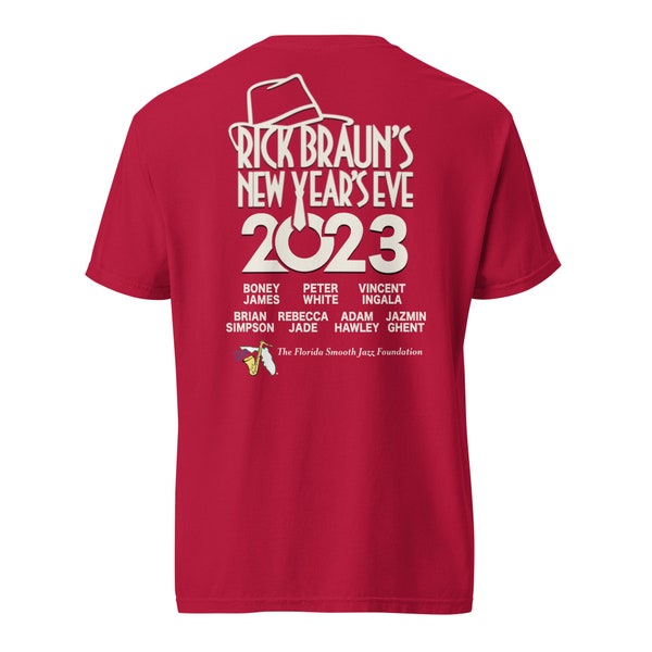 Rick Braun's New Years Eve 2023 T-Shirt