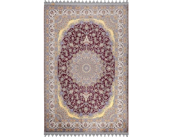 Prayer Mat Red Turkish Prayer Rug Soft Silky Islamic Muslim Gift Gebetsteppich Janamaz Rugs