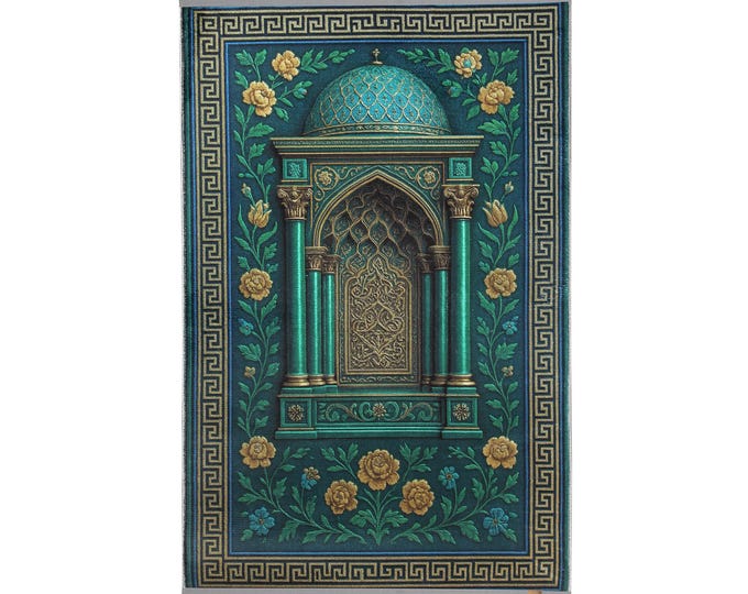 Prayer Mat – Prayer Rug, Muslim, Islamic Gifts, Gebetsteppich