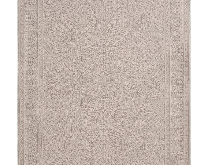 Soft Rug : Carpet Mat for  Plush Bedroom, Living Room, Entryway & Hallway round 8x8 rug
