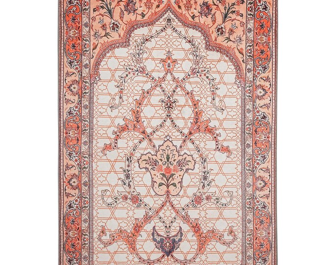 Prayer Rug – Premium Comfortable Islamic Seccade for Men & Women | Elegant Gift for Muslim Homes | Beautiful Daily Prayer Decor