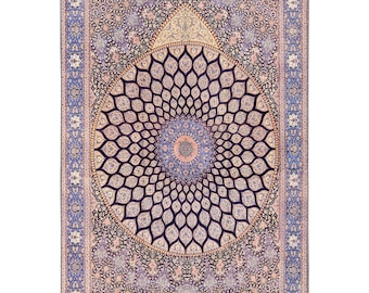 Prayer Mat & Turkish Prayer Rug: ultra Soft Luxury Islamic Gift Arabian Carpet