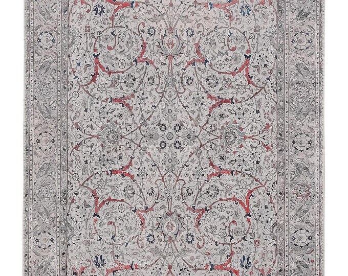 Custom area rugs, runner rugs, kilim, Persian & Turkish carpets; vintage, floral, boho styles for stylish living room  home decor.