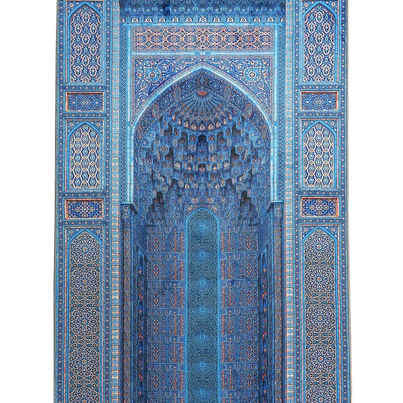 Prayer Rud Silk Prayer Rug Muslim - Etsy UK
