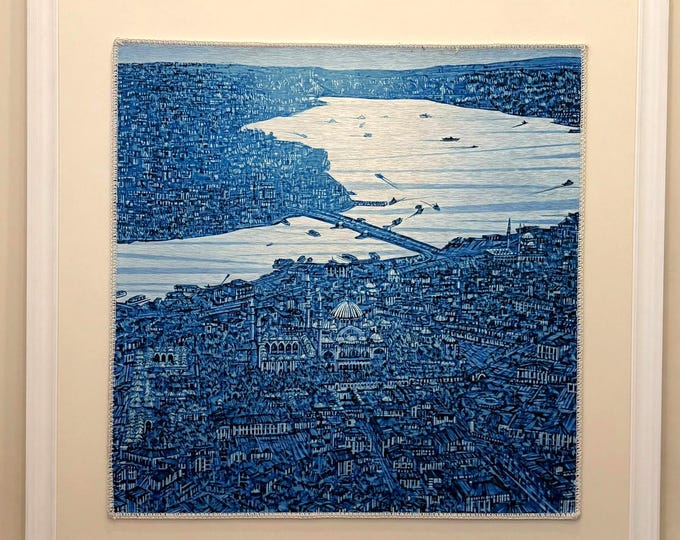 Islamic Wall Art – Ottoman Style Istanbul Mosque Tapestry