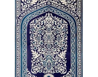 Personalised Prayer Mat Turkish Islamic Muslim Prayer Rug religious gift