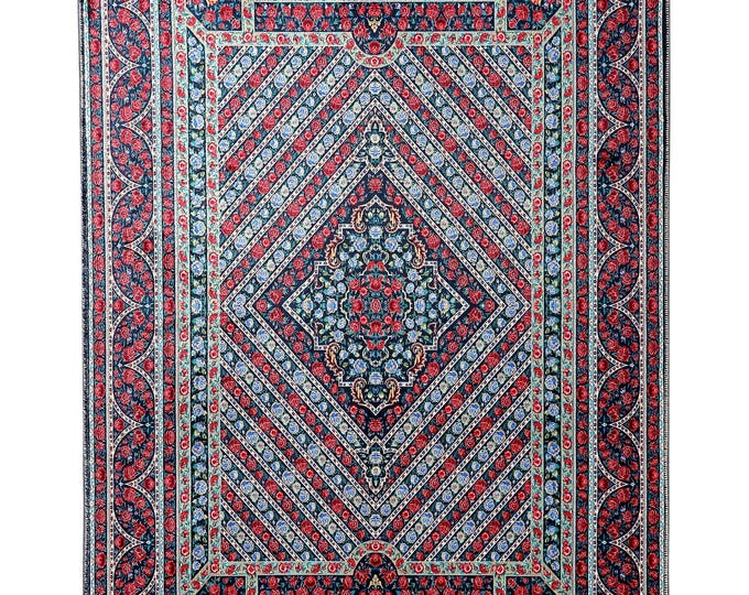 Islamic Prayer Rug - Elegant Tree of Life Sajadah | Spiritual Muslim Prayer Mat | Decorative Daily Worship Carpet | Perfect Islamic Gift