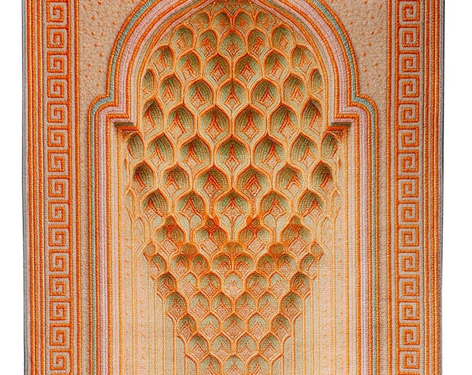 Prayer Rug, Muslim İslamic Custom Prayer Mat