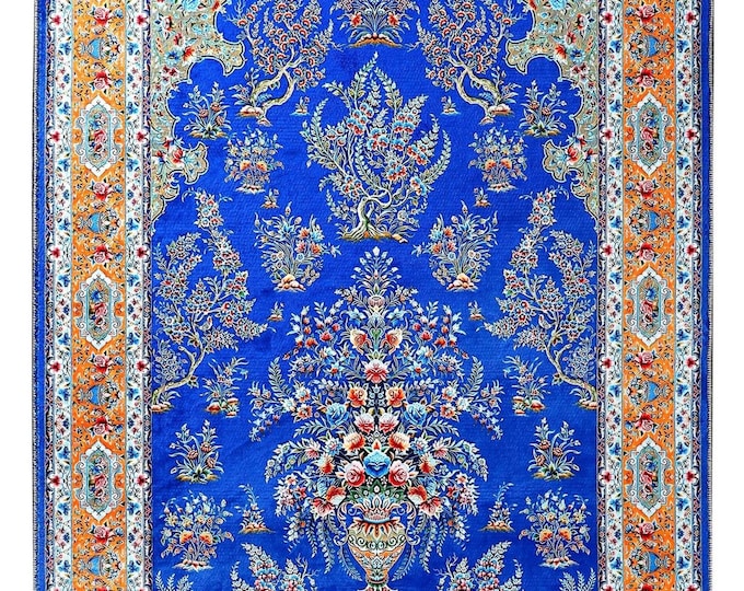 Luxury Prayer Rug, Turkish Prayer Mat, Muslim İslamic Gift