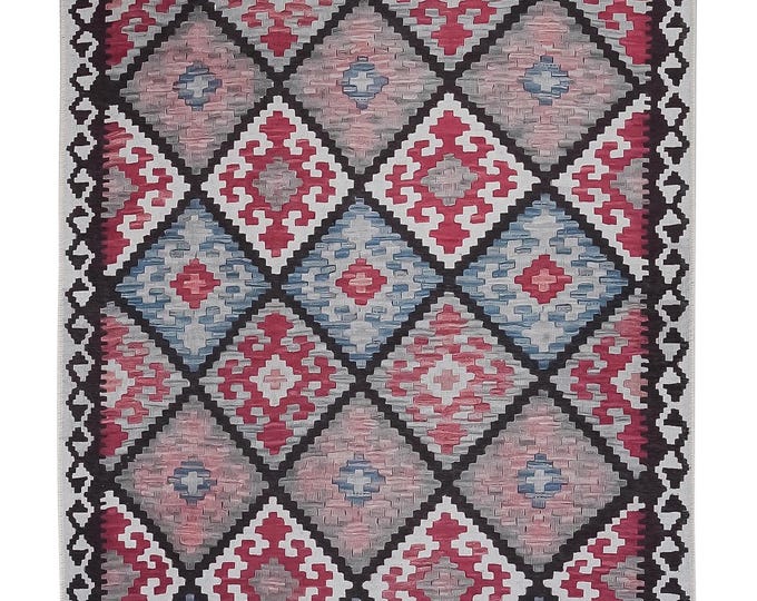 Kilim Rug : 6x9 Large Turkish Bedroom  Area Carpet