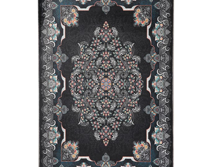 Turkish Prayer Rug | Traditional Design for Your Daily Prayers | Plush  Ultra-Soft Surface | Ideal for Home, Mosque & Gift Giving