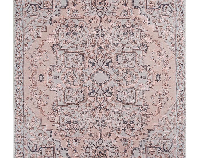 6x9 Turkish Rug – Anatolian  Area Carpet  for Bedroom, Living Room, Entryway, Kitchen Mat