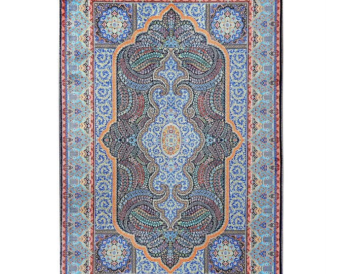 Prayer Rug | Islamic Prayer Mat | Soft Muslim Carpet | Gift for Muslims | Seccade | Ramadan & Umrah Gift | Christian Prayer Rug