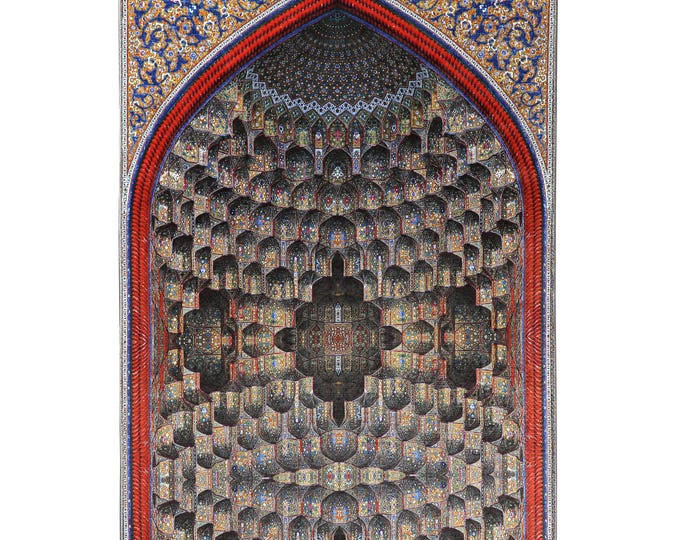 Prayer Rug – Customized Turkish Prayer Mat | Luxury Ramadan Gift | Ideal for Mosque, Prayer Room | Perfect Islamic Gift for Muslims