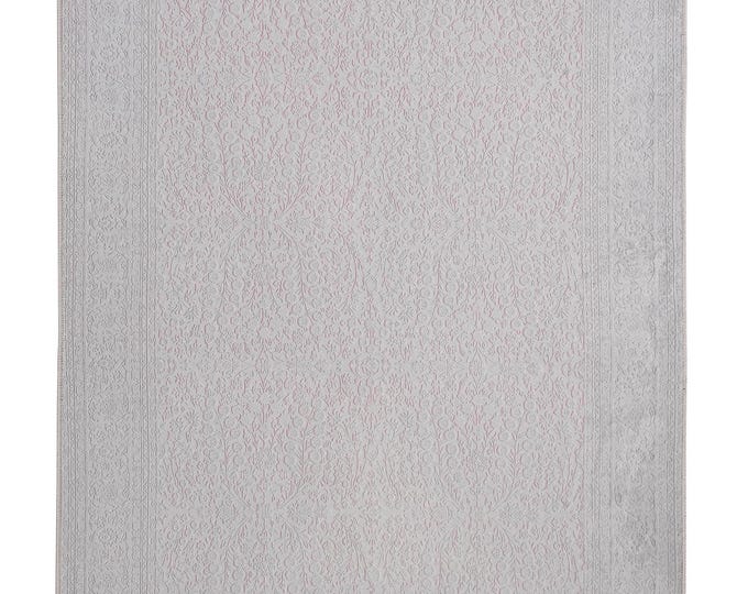 Prayer Mat, soft silky White  Prayer Rug, Religious gift