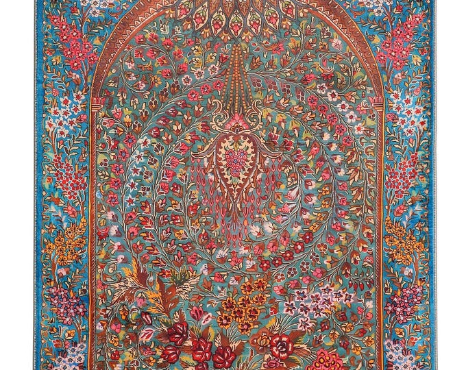 Luxury Prayer Rug, Custom Prayer Mat, Muslim İslamic Gift