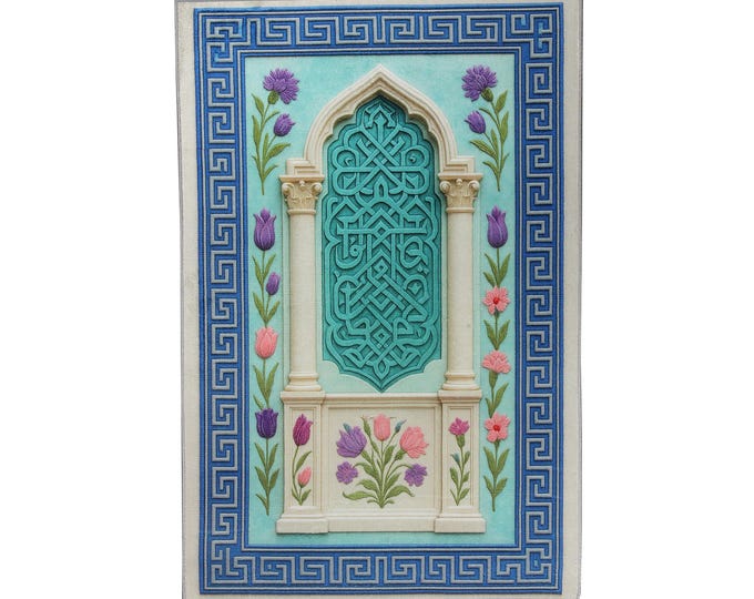Prayer Mat – Prayer Rug, Islamic, Muslim Gifts, Gebetsteppich Personalisiert