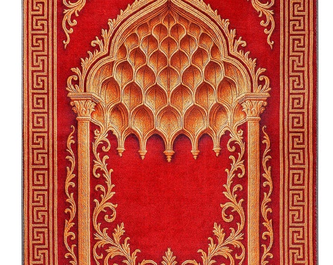 Custom Prayer Mat, Muslim İslamic Gebetsteppich, Prayer Rug
