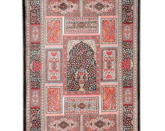 Prayer Mat & Patchwork Prayer Rug: Soft Silky Personalized Muslim Gift Custom Islam
