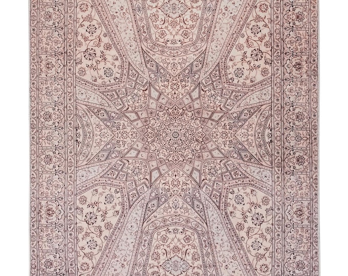 8x10 Turkish Area Rug :Soft Plush Anatolian Carpet for Living Room, Bedroom & Entryway