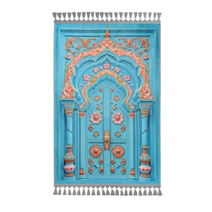 Personalized Turkish Prayer Mat – Soft Islamic Sajadah, Muslim Gift for Mom, Sister & Women