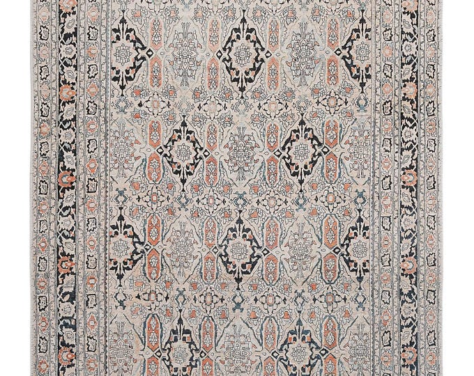 Turkish Kilim Rug: Non-Slip Pet-Friendly Area Mat-Washable