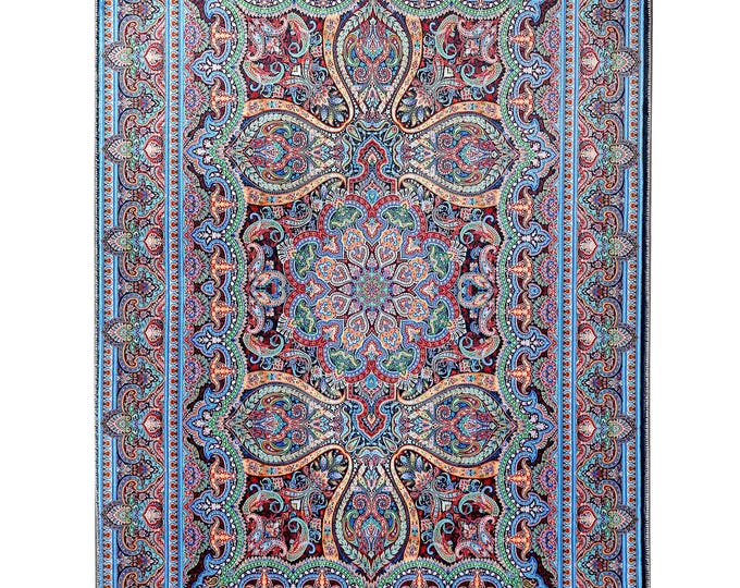 Prayer Rug | Personalized Turkish Prayer Mat and Small Prayer Carpet | Custom Luxury Islamic Seccade Gift for Muslims | Turkish Prayer Rug