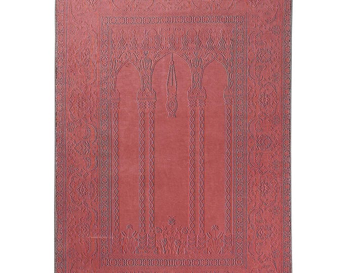 Prayer Rug | For Muslim Prayer Mat| Gebetsteppich | Luxury Prayer Rug | Janamaz | Ramadan Gift | Eid Gift | islamic Turkish  Pink Prayer Rug