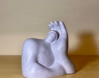 Skulptur Frau Hand | Frauen Buchstütze | Frau dekorative | Regal Dekorativ | Frau große Hand | Minimalistisch Dekorativ | Handgemachte Buchstütze