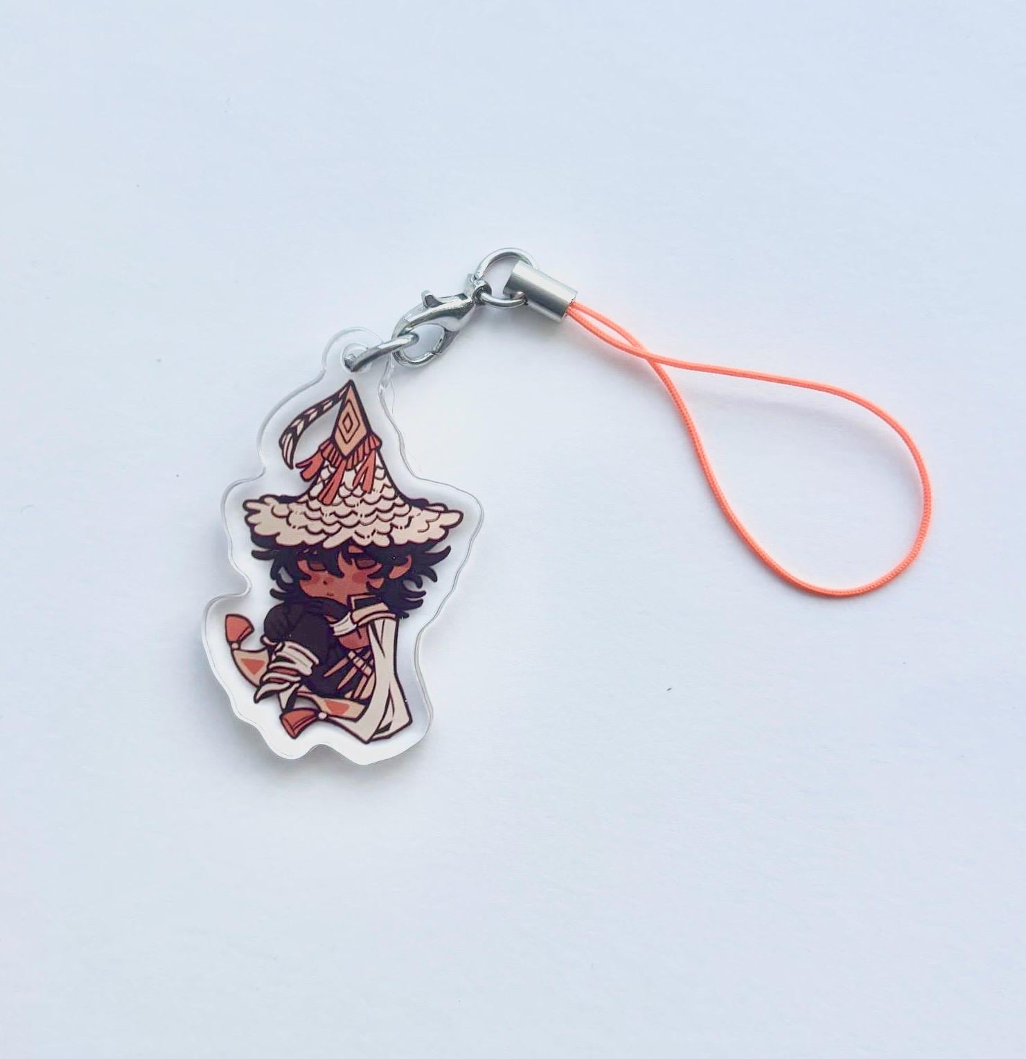 Witch Hat Atelier Keychains - Qifrey, Olruggio, Coco, Tetia, Agott