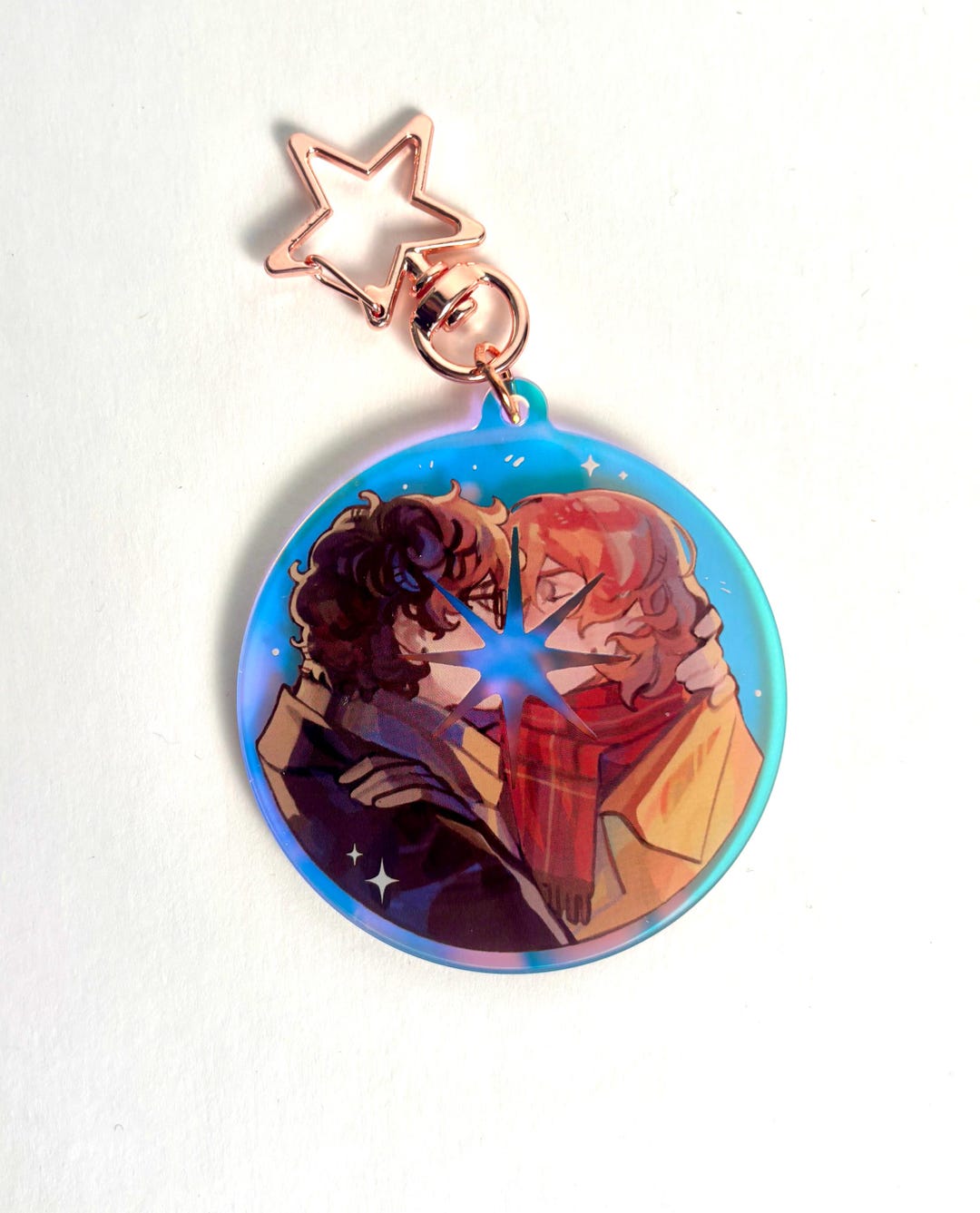 Persona 5 Akeshu Keychain 2.5” Rainbow Acrylic - Etsy