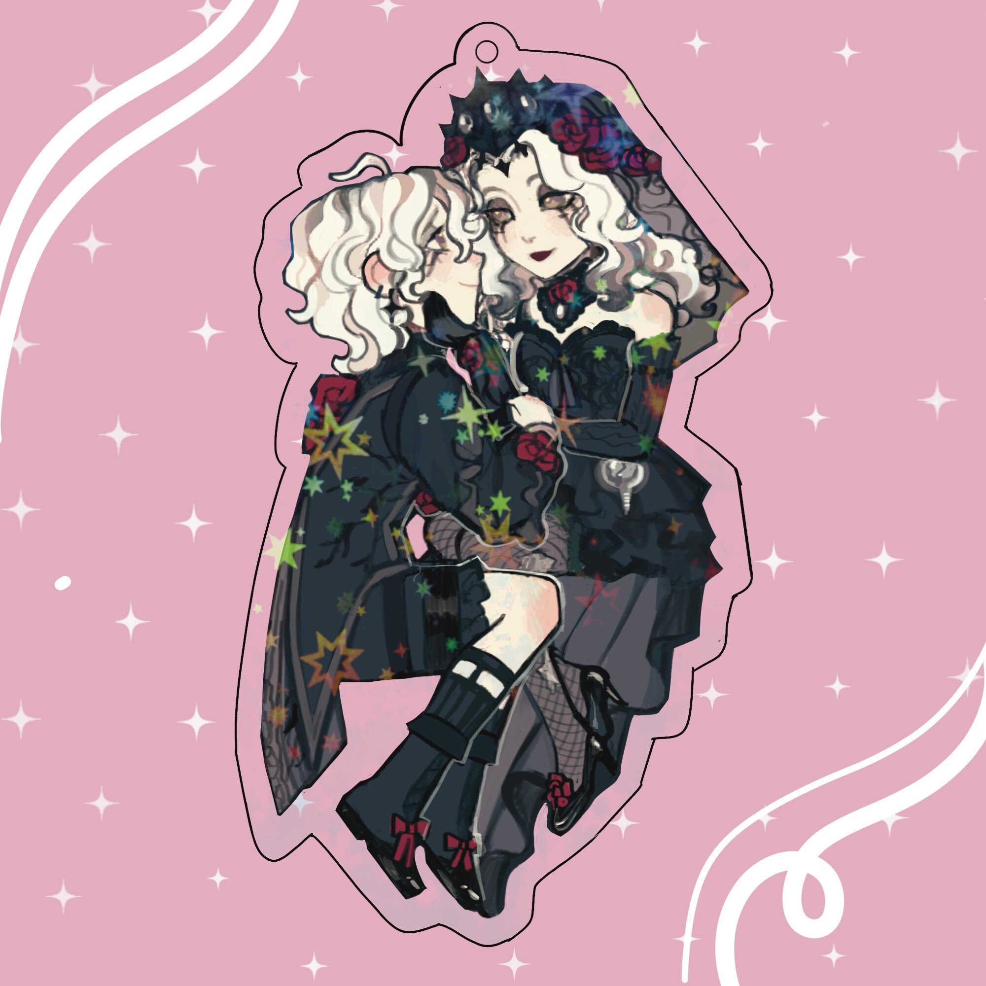 Adamil Holographic Keychain IDENTITY V - Etsy