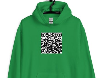 QR Code Kailan Kaya Album Leslie Montes Sweat à capuche, QR Code Kailan Kaya Sweat à capuche, Sweat à capuche officiel Leslie Montes Kailan Kaya Unisexe