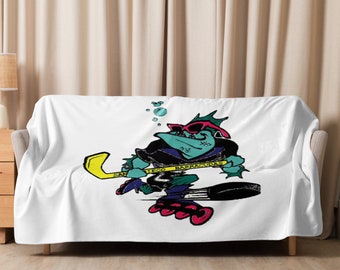 San Diego Barracudas RHI Sherpa Blanket