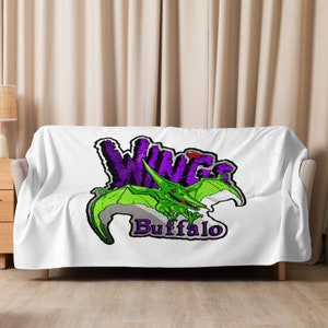 Buffalo Wings RHI Sherpa Blanket