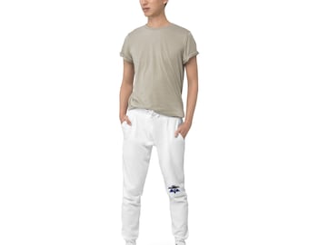 Trendy Unisex Streetwear Fleece Sweatpants, Unique Gift for Her, LA Blades Printed Design RHI Men and Women Casual Sweatpants
