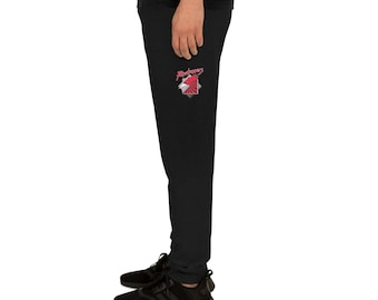 Unique Design Unisex Sports Joggers, Gift for Him, Montreal Roadrunners Roller Hockey International RHI Joggers