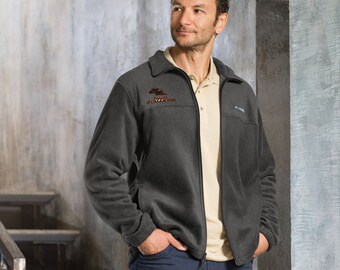 Outerwear For Men and Women Dallas Stallions RHI Unisex Columbia Fleece Jacket - Warm & Stylish