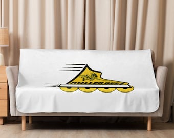 Utah Rollerbees RHI Sherpa Blanket